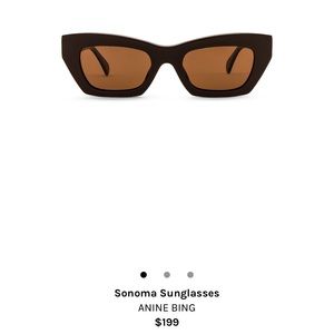 ANINE BING - Sonoma sunglasses - brown